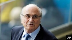 Sepp Blatter, président de la Fifa (Fédération internationale de football association).