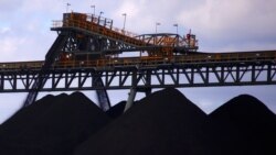 Coal is unloaded onto large piles at the Ulan Coal mines near the central New South Wales town of Mudgee in Australia, March 8, 2018.