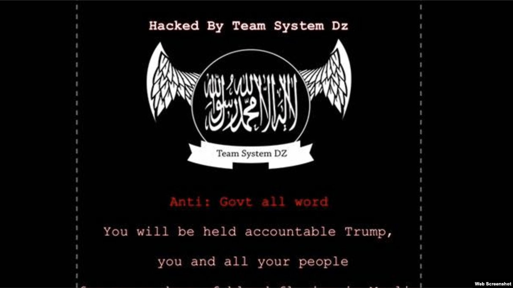 A hacker posted this message on the website of Ohio Gov. John Kasich, June 25, 2017