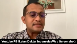 Wakil Menteri Hukum dan Hak Asasi Manusia (HAM) Edward Hiariej (Foto: tangkapan layar dari Youtube PB Ikatan Dokter Indonesia)
