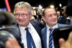 Joerg Meuthen ve Tino Chrupalla