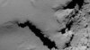 Des effondrements de terrain à l’origine de la poussière qui s’échappe des comètes