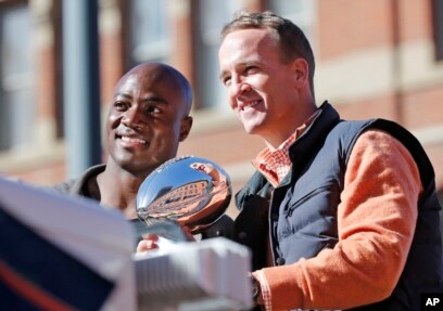 Denver Broncos World Champions - Peyton Manning, Von Miller and the story  of the Broncos Third NFL Championship