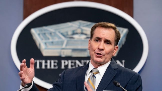 Pentagon sözcüsü John Kirby