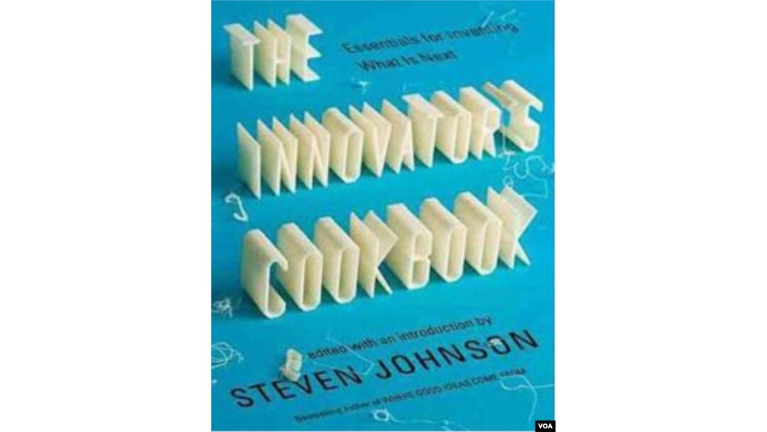 Halaman sampul buku "The Innovator’s Cookbook" karangan Steven Johnson.
