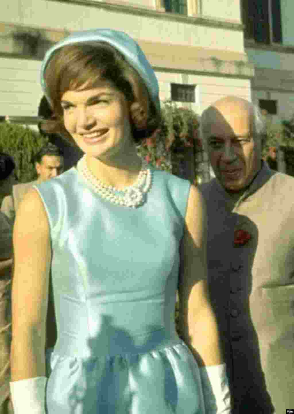 Jackie Kennedy in India