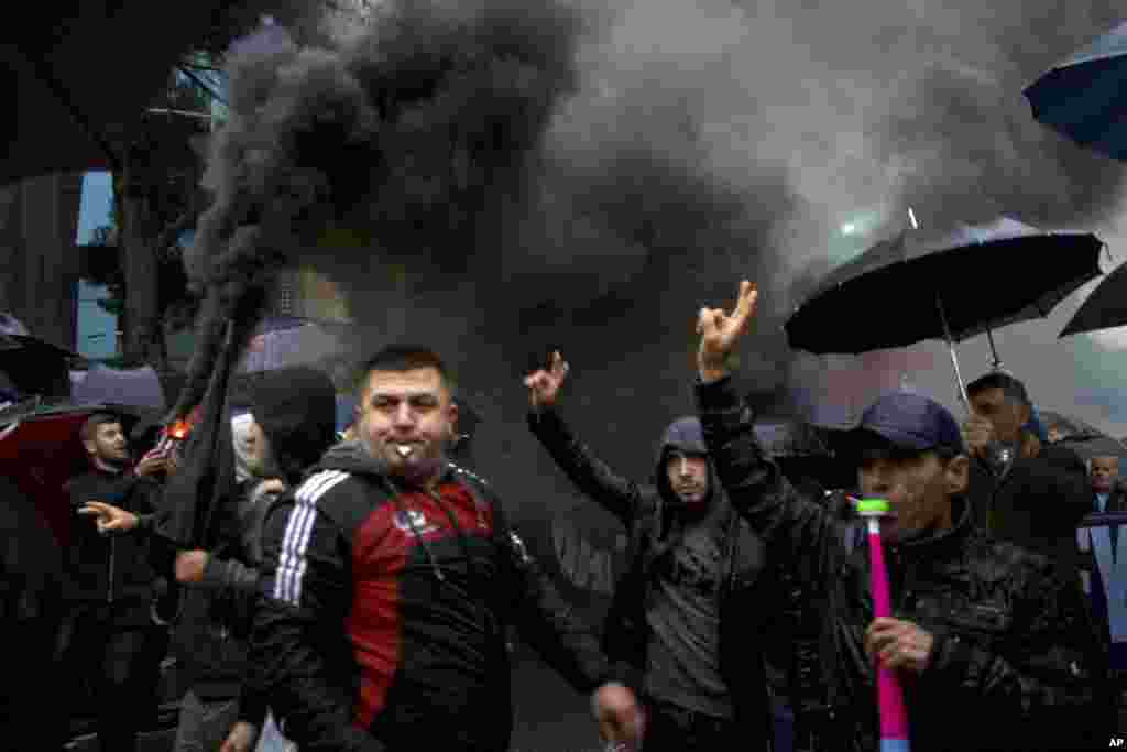 Albania Protest