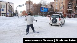 Снігопокаліпсис у Києві. Березень