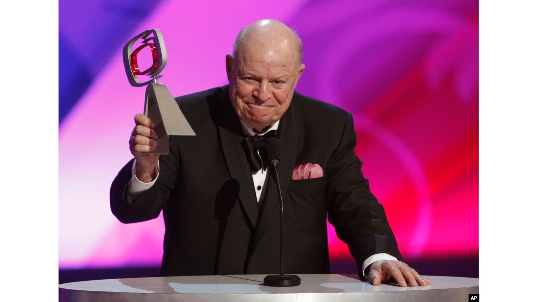 Don Rickles accepts the legend award at the TV Land Awards, April 19, 2009, in Universal City, California.