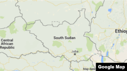 FILE: South Sudan map. Eastern Equatorial State is at bottom right of the nation. Uploaded Dec. 25, 2015.