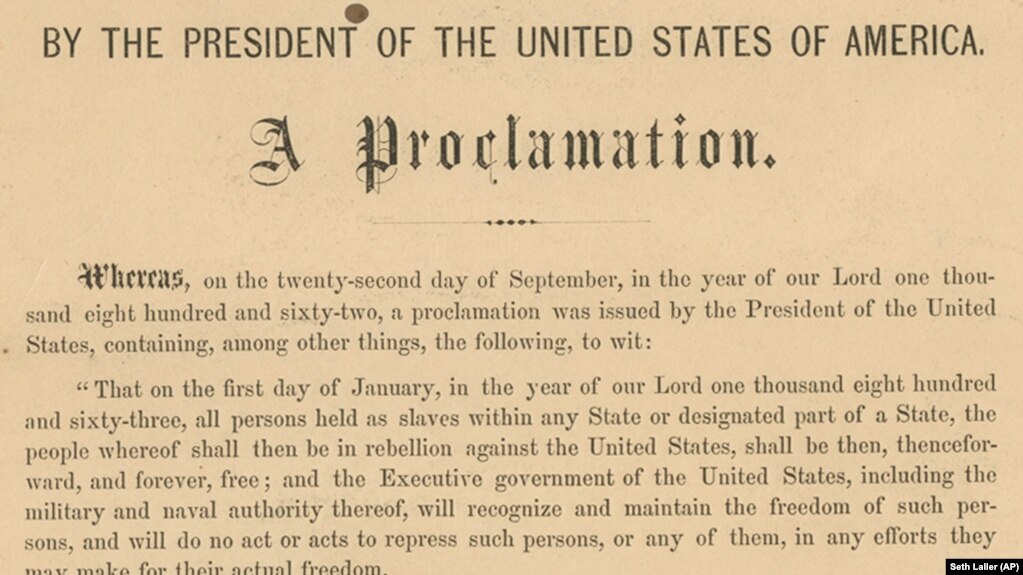 Emancipation Proclamation