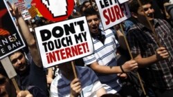 Thousands of people marched in Istanbul in May to protest an Internet filtering plan by the Turkish government