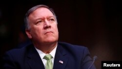 FILE - Central Intelligence Agency Director Mike Pompeo.