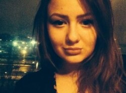 Russia -- Student Alina Sablina, killed in a car accident in Moscow in January 2014