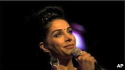 Swedish-Iranian stand-up comedian Zinat Pirzadeh