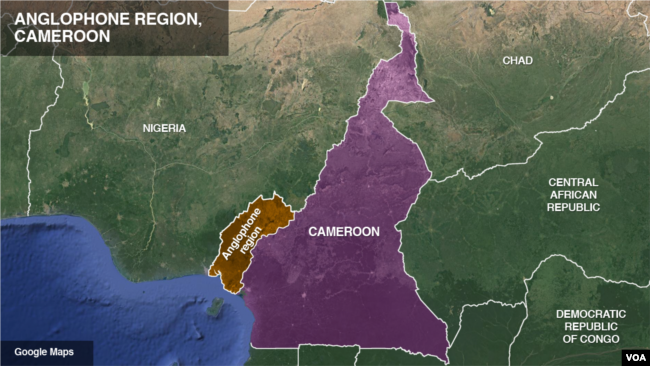 Anglophone region, Cameroon