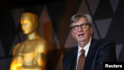 Presiden Academy of Motion Picture Arts and Sciences, John Bailey, saat hadir di sebuah acara di Beverly Hills, Calif., 2 Maret 2018. (Dok: REUTERS)