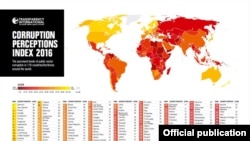 Organisasi 'Transparansi Internasional' hari Rabu (25/1) mengeluarkan laporan tahunan Indeks Persepsi Korupsi.