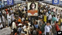 擁擠的印度火車站。(2009年資料照片)