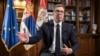 Predsednik Srbije Aleksandar Vučić tokom intervjua za agenciju Rojters