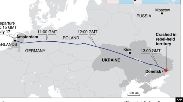 Todas las 298 personas a bordo del vuelo MH17, derribado el año pasado sobre el este de Ucrania, perecieron.