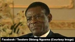 Le président équato-guinéen Teodoro Obiang Nguema, 3 janvier 2017. (Facebook/ Teodoro Obiang Nguema)