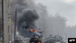 In Photos: Russian Invasion of Ukraine, Feb. 27, 2022