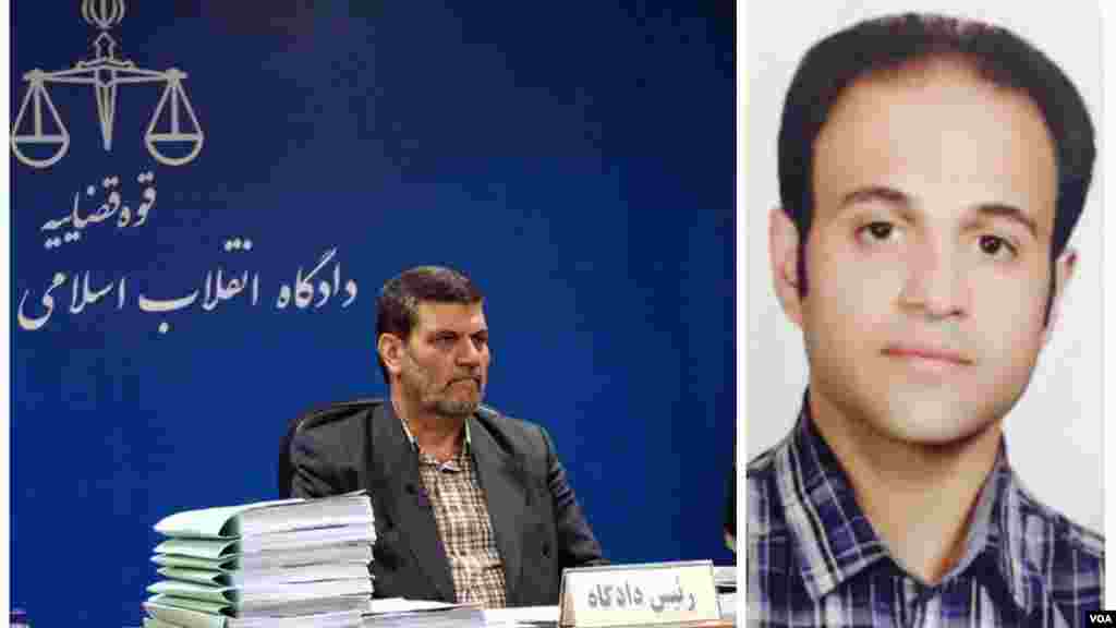 علیرضا گلی‌پور، زندانی امنیتی و سیاسی و قاضی صلواتی