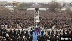 Hàng trăm ngàn người chứng kiến lễ tuyên thệ nhậm chức nhiệm kỳ 2 của Tổng thống Barrack Obama, 21/1/13