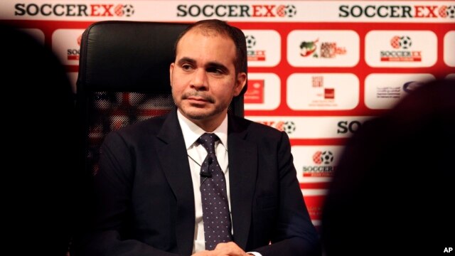El príncipe Ali de Jordania aspira a ser el próximo presidente de la FIFA.