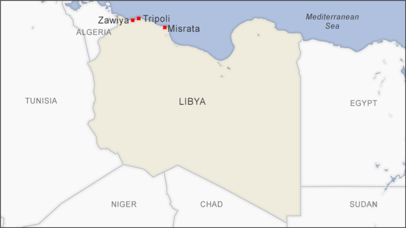 1 killed, 6 injured in clashes in western Libya, says Libyan TV channel