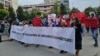 Protest za odbranu prava žena i devojaka u Prištini