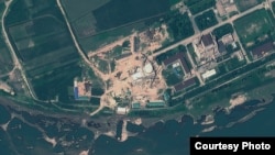 지난 2012년 촬영된 북한 영변 핵시설 자료 사진. 지오아이(GeoEye) 제공.