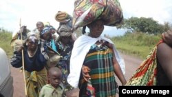 Wakimbizi wakimbia kutoka Nyabiondo wilayani Masisis DRC 