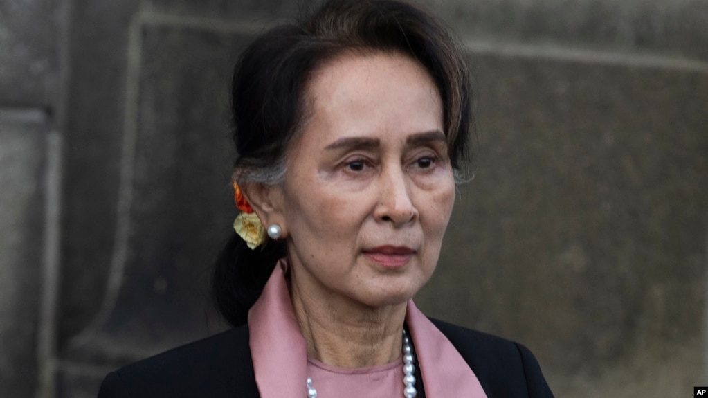 Pemimpin de facto Myanmar yang digulingkan, Aung San Suu Kyi (foto: dok). 