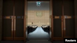 스위스 제네바 유엔 본부. (자료사진)