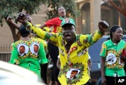 FILE: Zanu PF supporters celebrate ConCourt ruling.