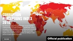 Corruption Perceptions Index 2018