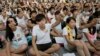 Hong Kong Students Protest China's Policy