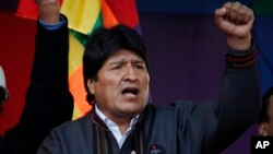 Boliviya prezidenti Ivo Morales
