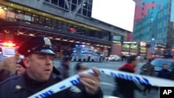 Polis ki sou lye ekplozyion Manhattan nan