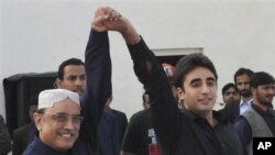 Bhutto ရဲ့ သားငယ္ Bilawal Bhutto Zardari (ယာ)