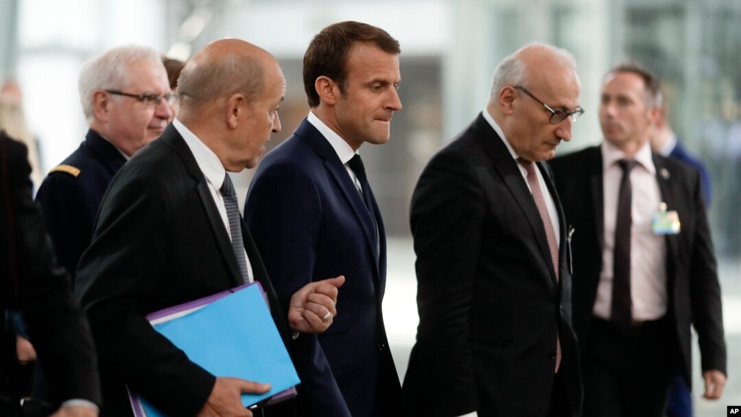 TT Pháp Emmanuel Macron tại thượng đỉnh NATO