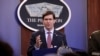 Mark Esper, secretario del Departamento de Defensa de Estados Unidos, dijo que están preparados para cualquier acción sobre Venezuela. Foto AP.