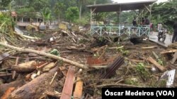 Estragos provoados por chuvas em São Tomé e Príncipe, 28 de Dezembro de 2021