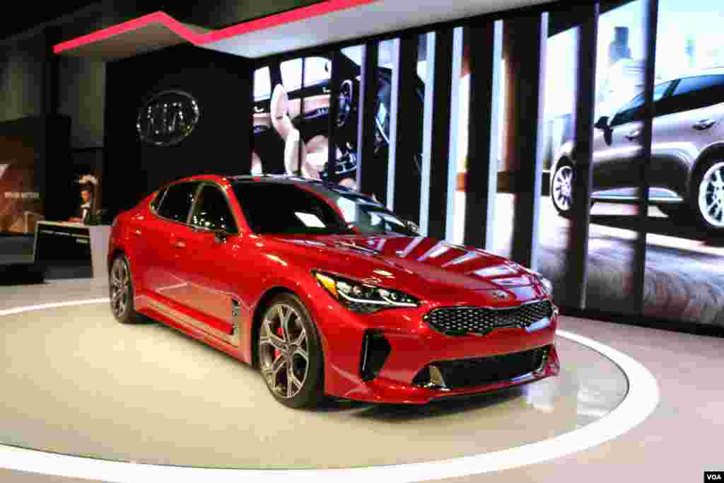 نمایشگاه اتومبیل واشنگتن کیا Model: Red Stinger GT (2018) 