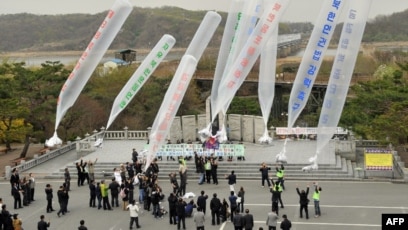 和平还是人权 向朝鲜发送宣传品的脱北者给首尔出了一道难题