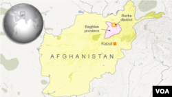 Distrik Burka di provinsi Baghlan, Afghanistan