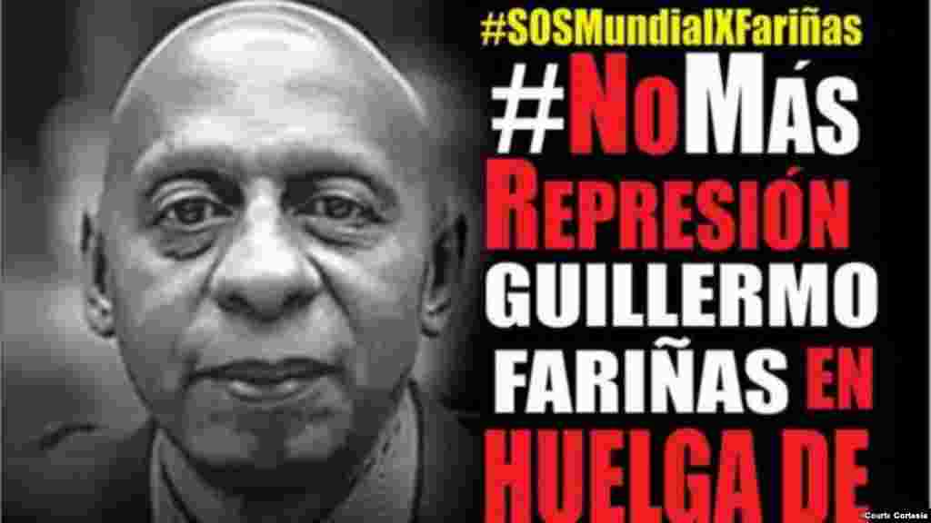 El nueve de septiembre de 2016 se convocó al tuitazo mundial por el opositor cubano Guillermo Fariñas, quien había iniciado en el mes de julio una huelga de hambre para exigir el fin de las represalias para disidentes.