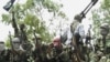 Miembros de la milicia terrorista somalí al-Shabab, al que varias fuentes de inteligencia han relacionado con Al Qaeda.
